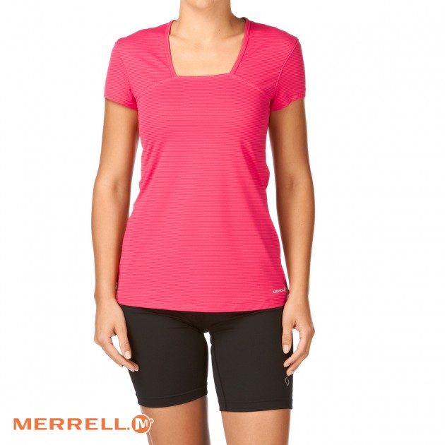 Merrell Womens Merrell Thelon T-Shirt - Garnet