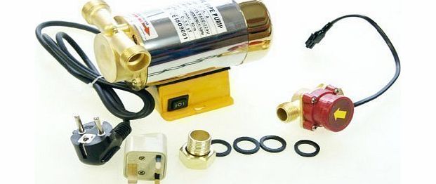 Merry Tools HK 90W Electronic Automatic Home Shower Washing Machine Water Booster Pump 151410