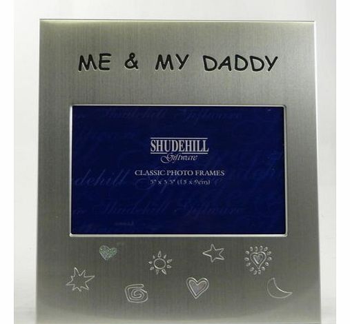 * Lovely Me & My Daddy Photo Frame Gift 5`` x 3.5`` *
