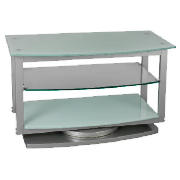 Messina Swivel TV Unit, Silver