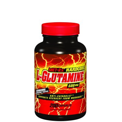 L-Glutamine Capsules - 500mg 200 Capsules