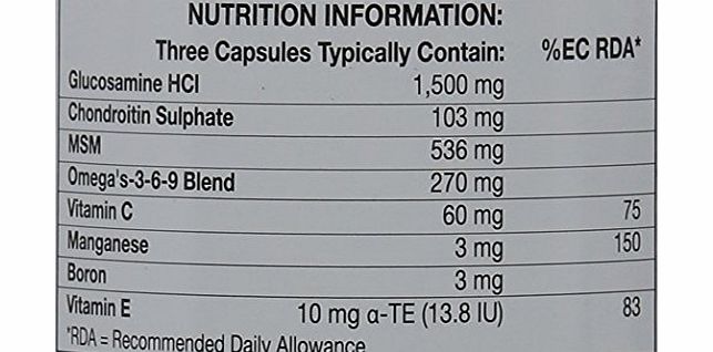 Met-Rx  Super Joint Guard Joint Mobility Capsules - Tub of 60