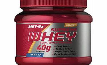 Met-Rx Supreme Whey Protein Vanilla 908g