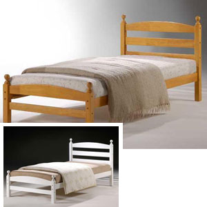Metal Beds Moderna 3FT Single Wooden Bedstead