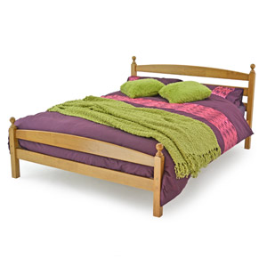 Metal Beds Moderna 4FT 6 Double Wooden Bedstead
