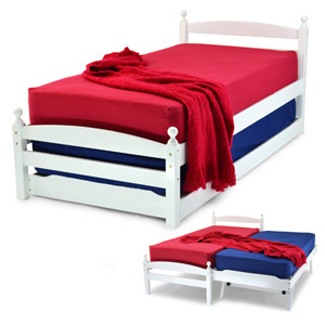 Palermo 3FT Single Wooden Guest Bed