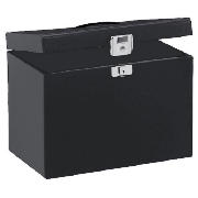 Metal Box File Black