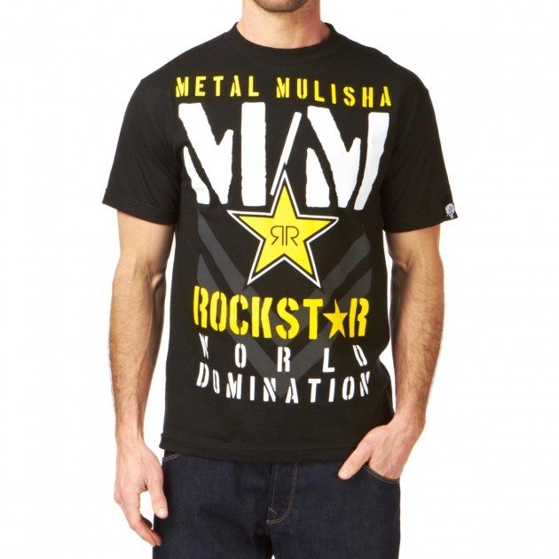 Metal Mulisha Mens Metal Mulisha Reconstruct T-Shirt - Black