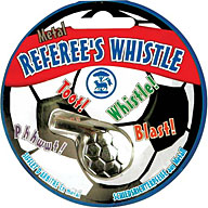 Metal Referees Whistle