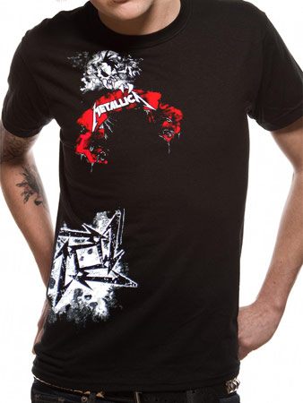 Metallica (Angry Drip) T-shirt ass_13592019