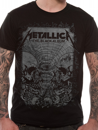 Metallica (Black Album Poster) T-shirt