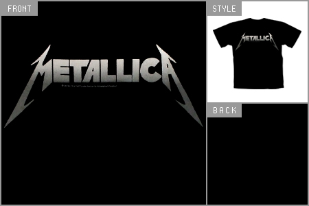 Metallica Classic Logo T-Shirt