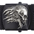 Metallica Flameskull Web Belt