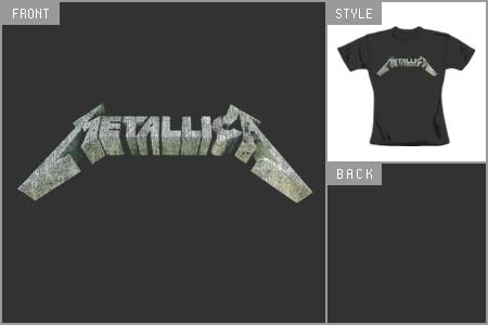 Metallica (Girls Vintage MOP) Fitted T-shirt