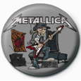 Metallica Kid Button Badges