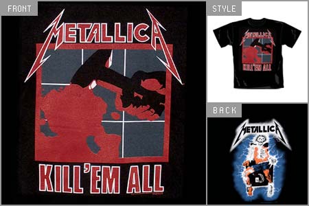 metallica (Kill Em All) T-shirt atm_META09TSBKIL