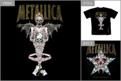 metallica king nothing t shirt