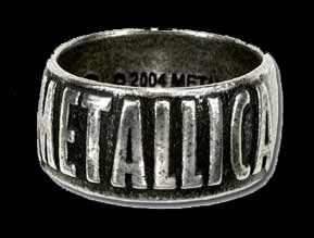 Metallica Logo Ring