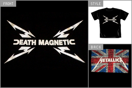 Metallica (Magnetic Logo) T-Shirt brv_13592023