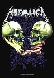 Metallica Sad But True Textile Poster