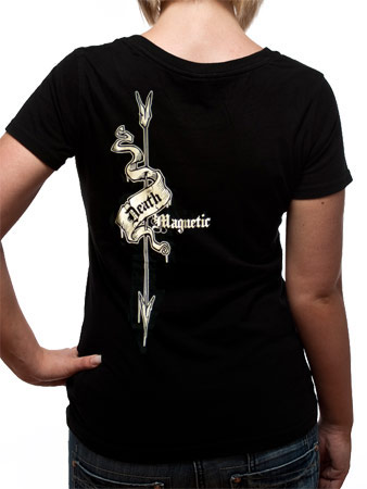 Metallica (Skull Arrow Black) Fitted T-shirt