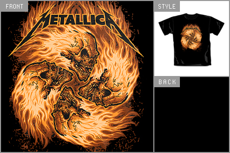 metallica (Skull Circle) T-Shirt atm_META10TSBSKU