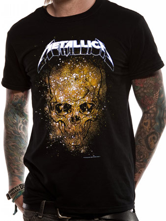 Metallica (Skull Explosion) T-shirt ass_13592016