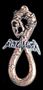 Metallica Snake Pendant
