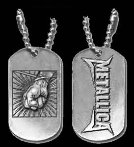 St Anger Dog Tag