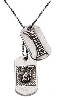 St Anger Dog Tags Jewellery