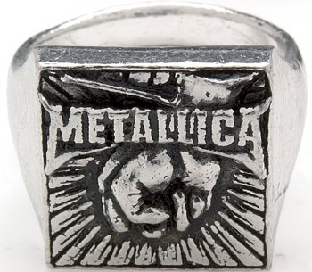 Metallica St Anger Signet Ring Jewellery