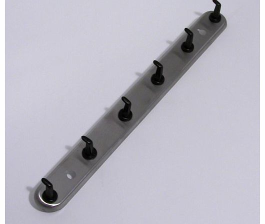 Metaltex Imperial 6 Hook Bar for Tools and Gadgets
