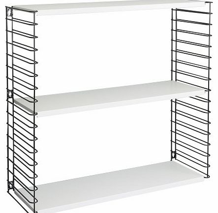 Metaltex Metal 3 Tier Shelving Designed By Adriaan Dekker for Tomado, White