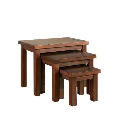 Metro Oak Dining and Occasional Furniture Metro Oak Nest of Tables