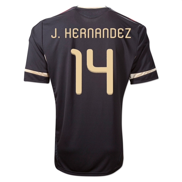 Mexico Adidas 2011-12 Mexico Adidas Away Shirt (J.Hernandez 14)