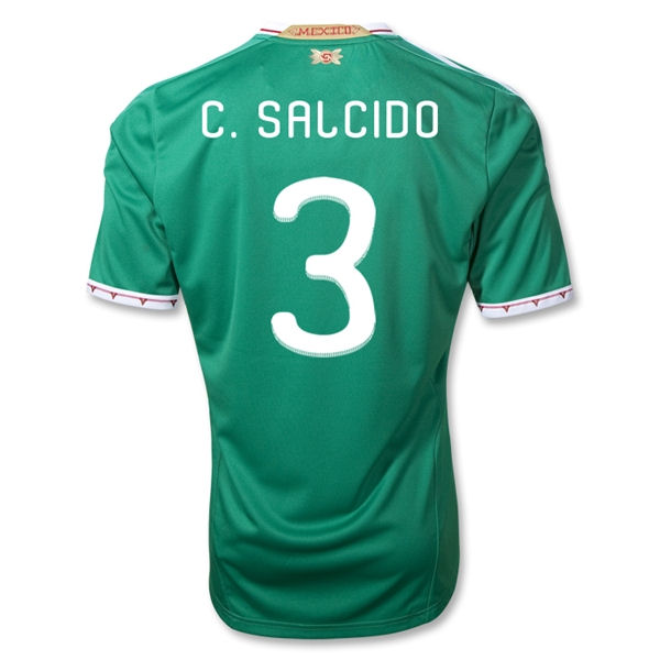 Mexico Adidas 2011-12 Mexico Adidas Home Shirt (C.Salcido 3)