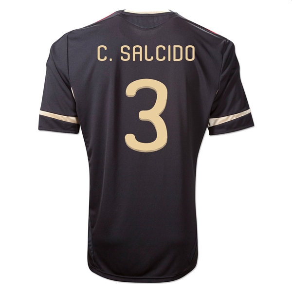 Mexico Adidas 2011-12 Mexico Away Adidas Shirt (C.Salcido 3)