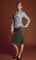 Mexx Womens Stripe Blouse