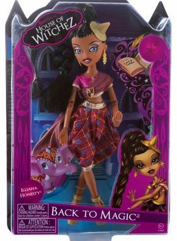 Bratzillaz Back to Magic - Illiana Honesty House of Witchez Doll With Accessories