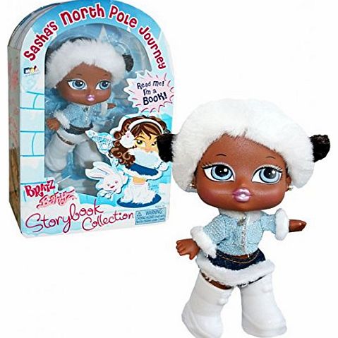 Bratz Babyz Storybook Collection Sasha North pole Journey - Small doll