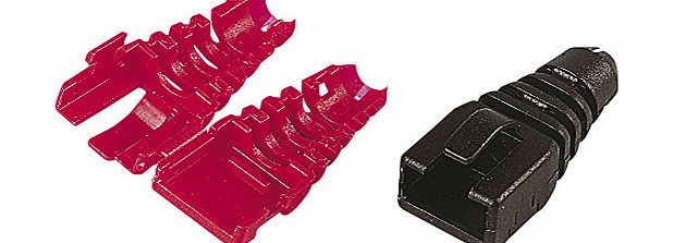 MH Black Retrofit Rj45 Boot MHRJ45SRB-RET-BK