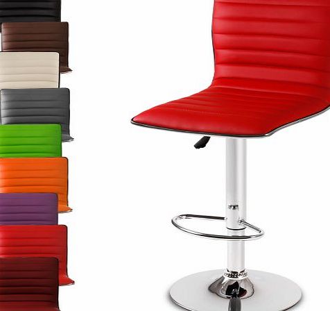 LBHK05 Bar Stool DIFFERENT COLOURS (Red)