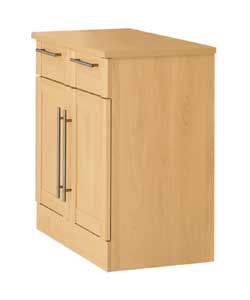 miami Beech Effect 2 Door Sideboard
