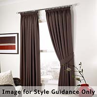 Miami Curtains Lined Pencil Pleat Natural 198 x 137cm