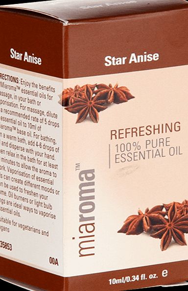 Miaroma Refreshing Star Anise Pure Essential Oil