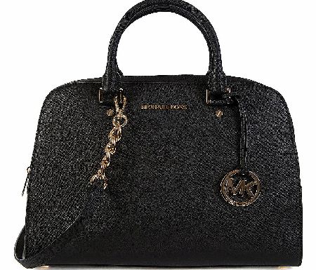 Michael Kors Black Jet Set Large Satchel