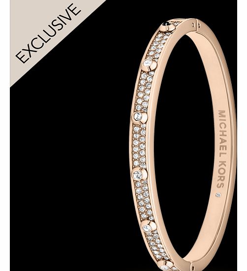Exclusive - Michael Kors Rose Coloured Crystal