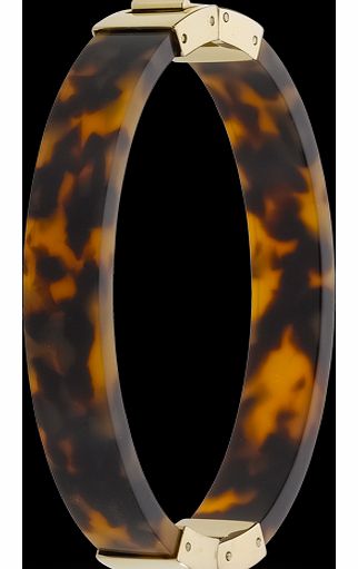 Michael Kors Gold Coloured and Tortoise Bangle