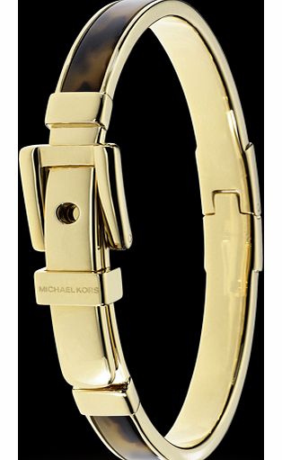Michael Kors Gold Coloured and Tortoise Buckle