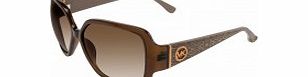 Michael Kors Ladies M2748S Zuma Brown Sunglasses